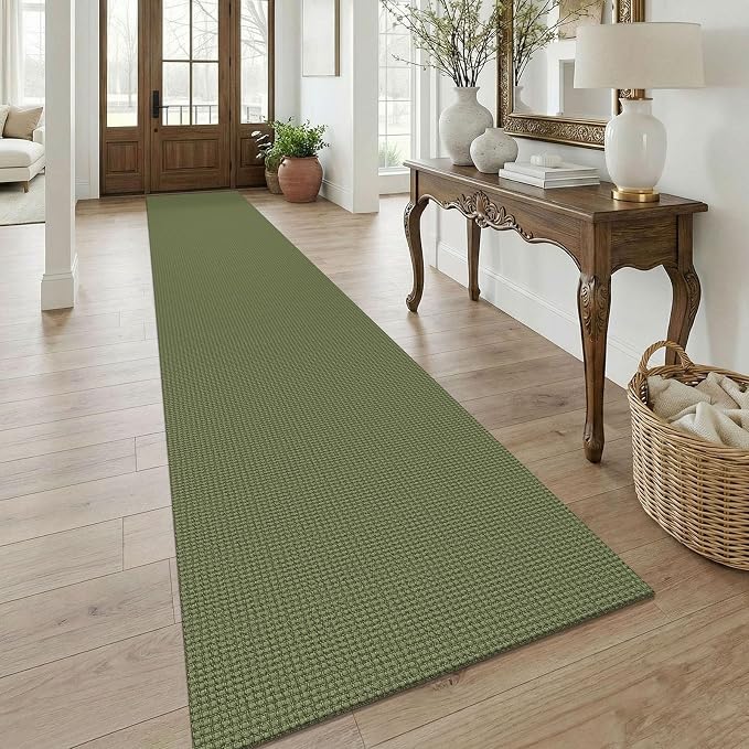 KOZYFLY 3x18 Runners Rugs for Hallway, Extra Long Washable Runner Rug, Non Slip