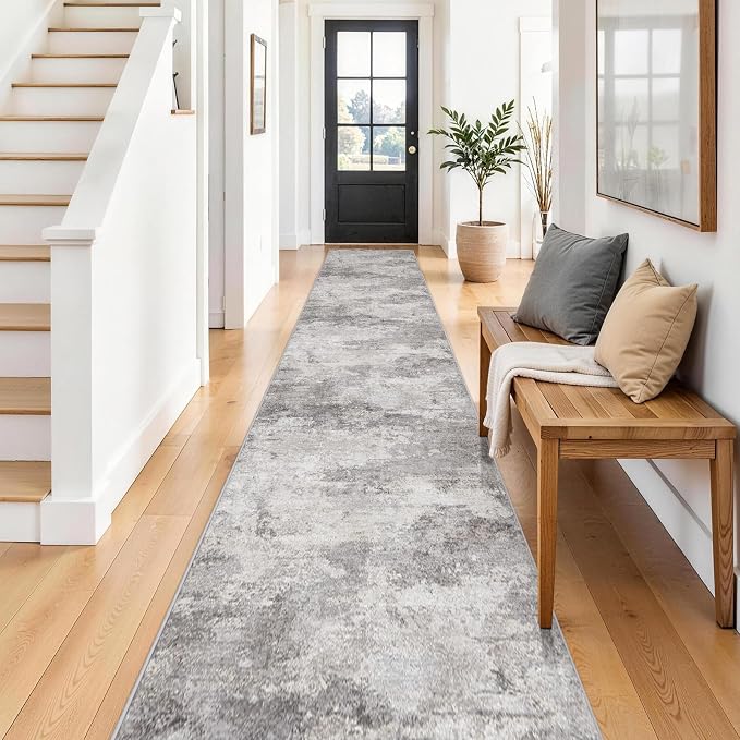 2'6x14 Extra Long Runner Rug : Washable Non-Slip Carpet