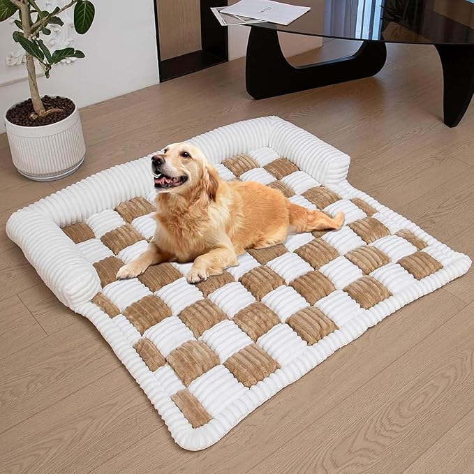 Dog Couch Cover Protector, Pet Couch Covers for Sofa, Washable Pet Bed Couch Cover, Pet Friendly Sofa Cover for Large Dogs, Furniture Protector Pet Sofa Mat for Dogs and Cats, with Anti-Slip Bottom