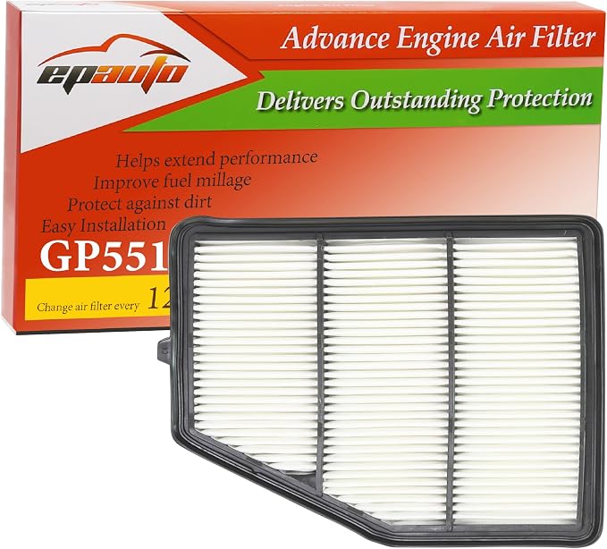 EPAuto GP551 Engine Air Filter, Replacement