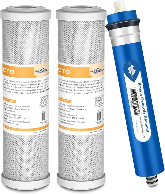 Membrane Solutions FX12P FX12M Replacement Filters Compatible