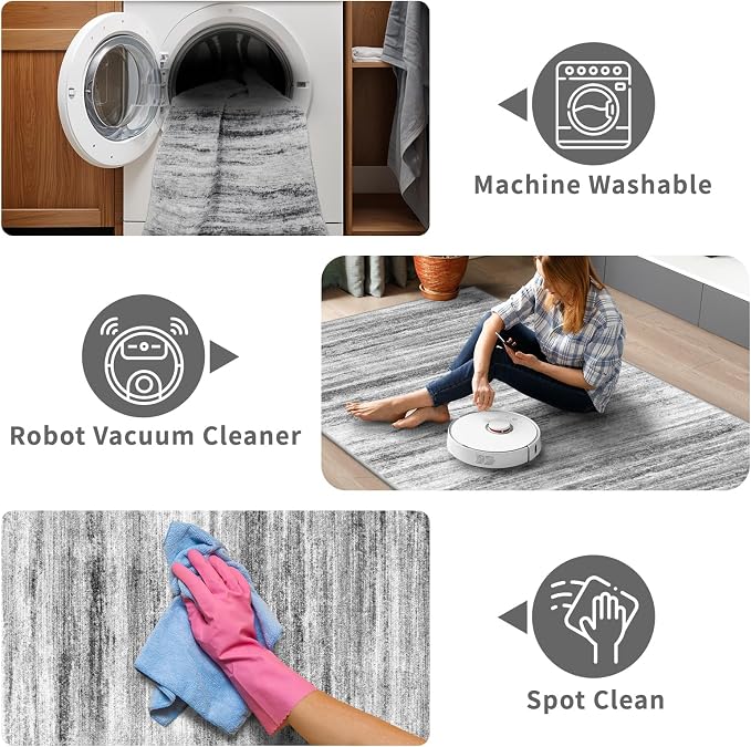Washable Hallway Runner Rug for Home: Extra Long Runners for Entryway Living