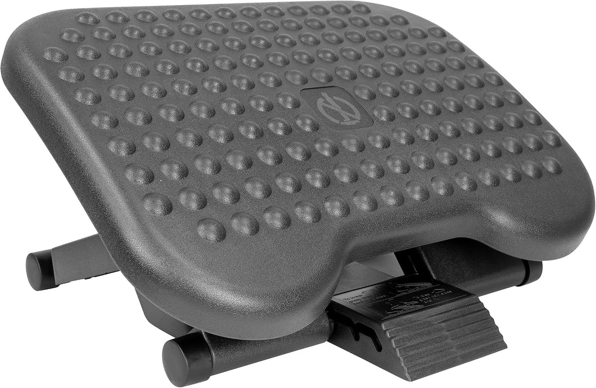 Mount-It! Foot Rest Under Desk with Massage Bumps & Foot Pedal Height