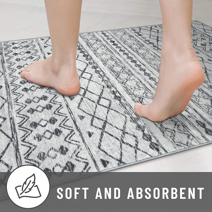 KUTA Extra Long Runners for Hallways 2.6x20ft Non-Slip Washable, Stair Runners