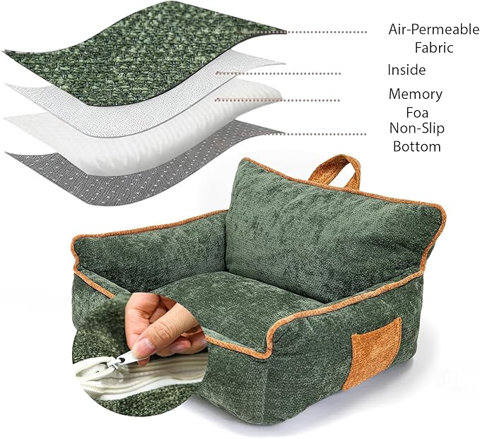 Orthopedic Dog Bed,Large Dog Bed,Memory Foam Washable Dog beds,Medium & Large Dogs,Waterproof,L(30"x24"x14")