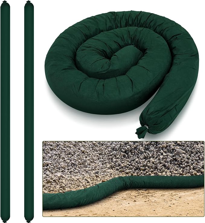 2 Pcs Sediment Filter Erosion Control Blanket Silt Fence Sock