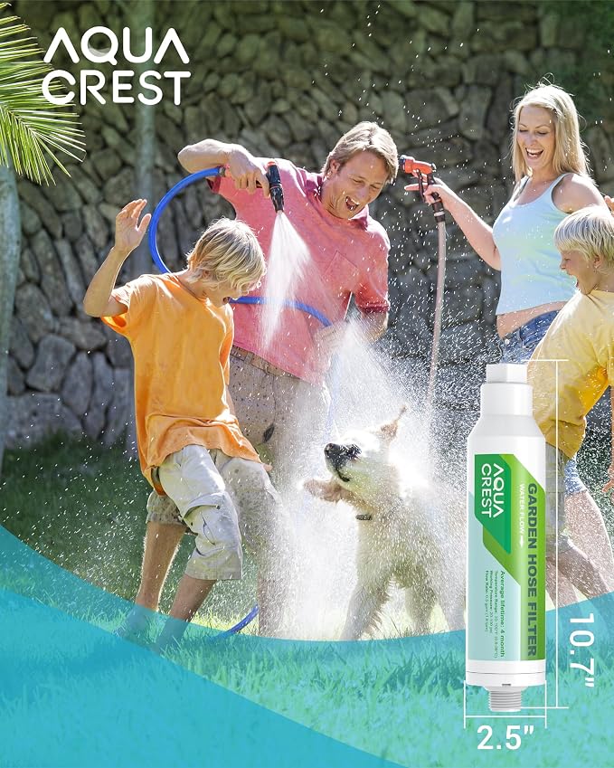 AQUA CREST Garden Hose Water Filter