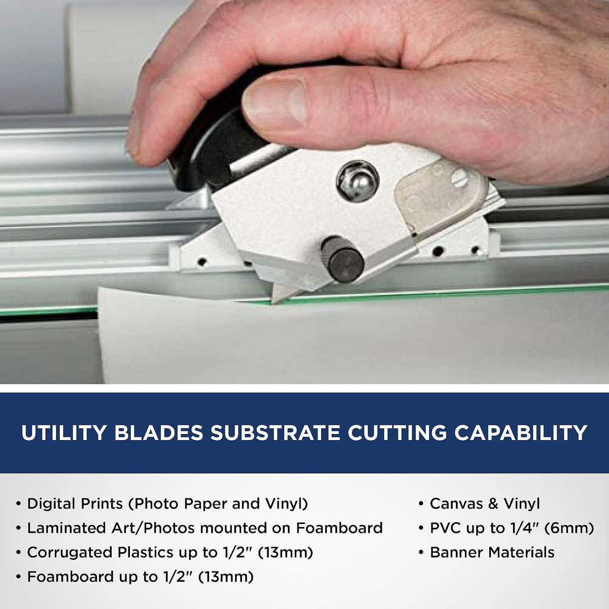 Fletcher® Utility Blades for the 3100 Multi-Materials Cutters, Box of 100