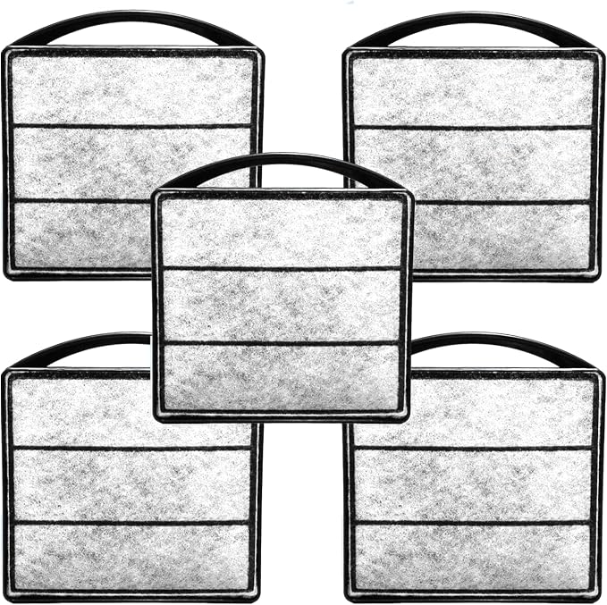 TARARIUM Fish Tank Filter Replacement Filter Element 5PSC, Cotton Material