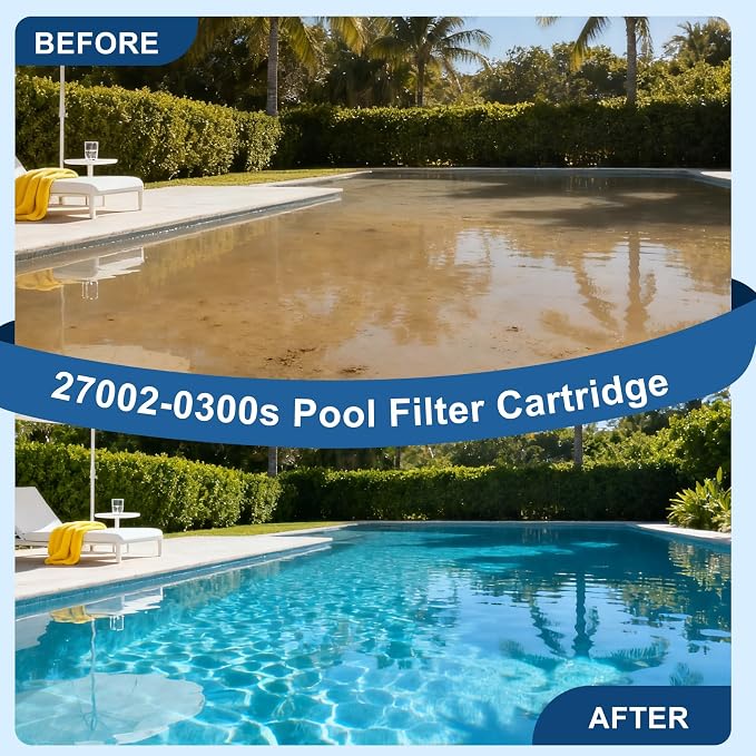 27002-0300S Pool Filter Cartridges Compatible