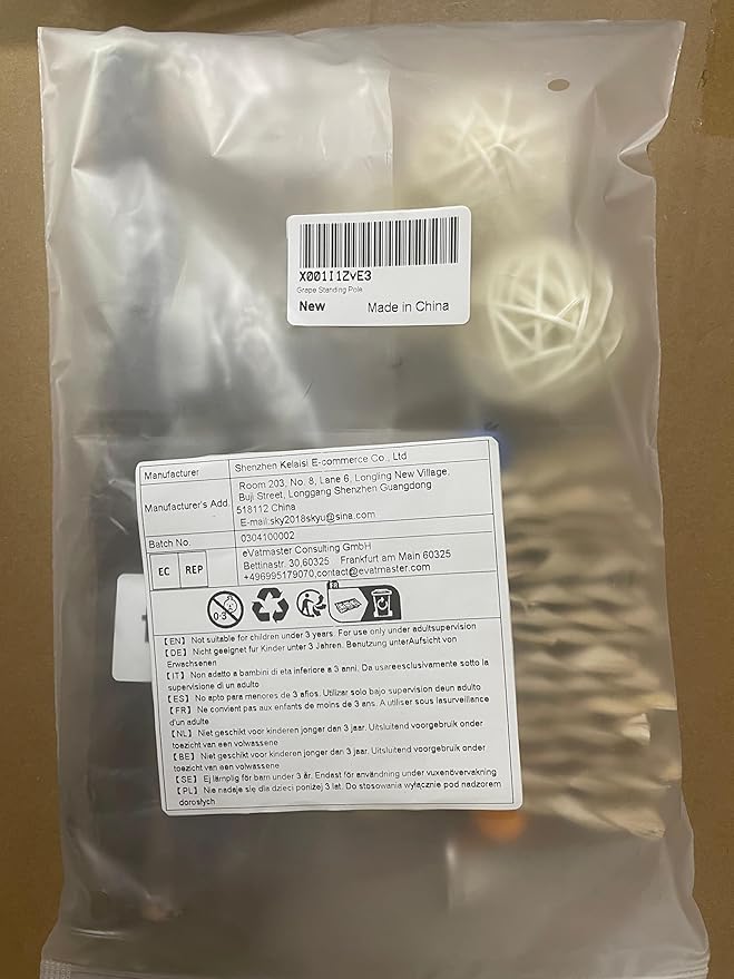Allazone 6 PCS Bird Perch Natural with Chewing Toys Natural Grapevine Bird Stand Grape Stick Natural Bird Parrot Perch Standfor Parrots, Parakeets Cockatiels, Conures, Macaws, Love Birds (Style 8)