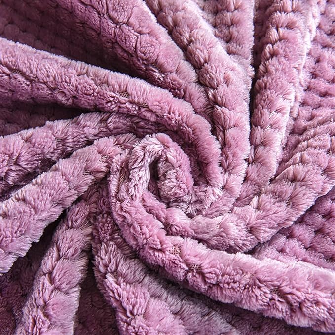 Pet Blanket Warm Soft Dog Blankets Washable Cat Throw Blankets Sofa Bed Couch Furniture Protector Cover for Small Medium Large Dogs Cats, Pink, 16" x 24"