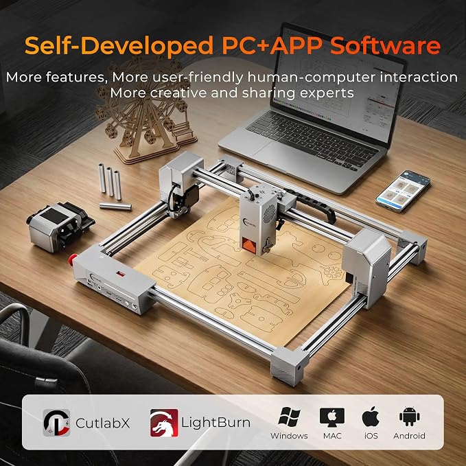 JL9 20W Laser Engraver and Cutter