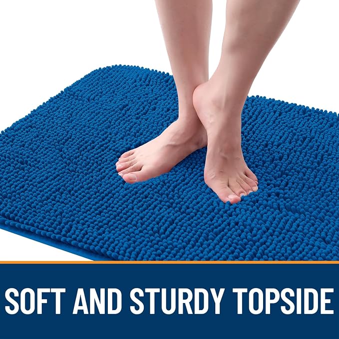 OLANLY Dog Door Mat for Muddy Paws 44x24, Absorbs Moisture and Dirt, Absorbent