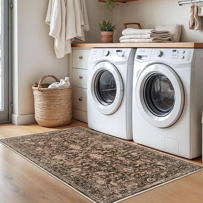 KILOCOCO Area Rug 3x5 Washable Rug