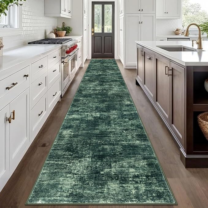 IOHOUZE Abstract Runner Rug 3x20 Ft Extra Long Washable Runners