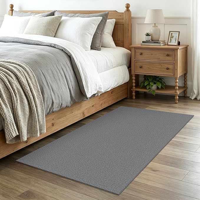 EARTHALL Washable Area Rug 3x4 Ft Non Slip Rugs
