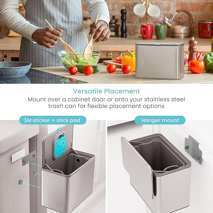 Home Zone Living Kitchen Compost Bin