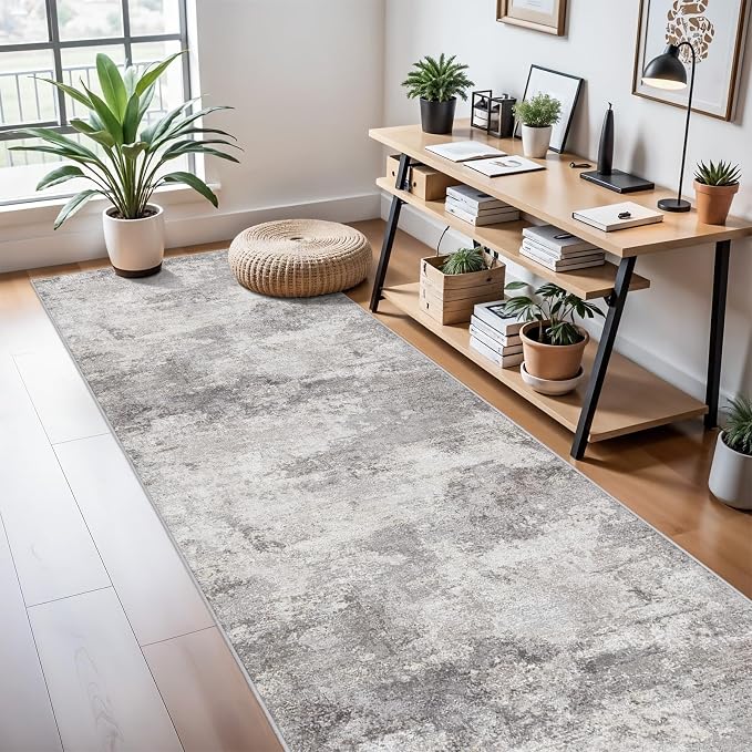 3x10 Extra Long Runner Rug Non-Slip Washable