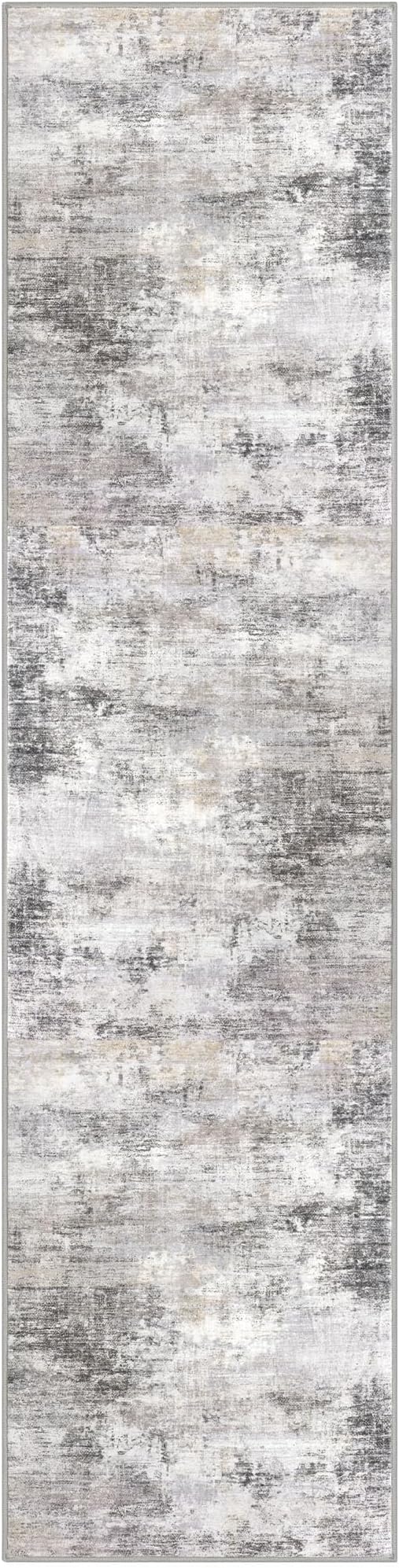 IOHOUZE Abstract Runner Rug 3x12 Ft Washable Runners