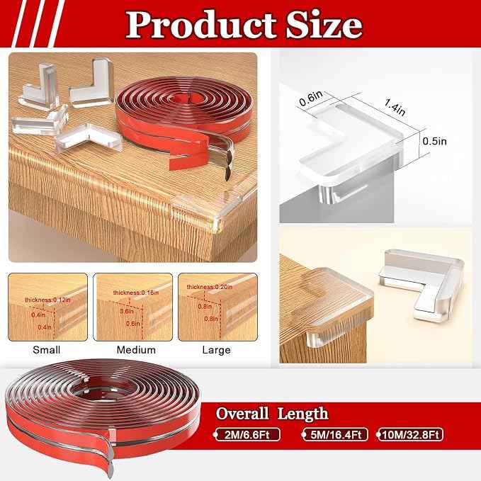Baby Proofing Edge Guard & Safety Bumpers