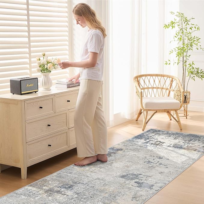 UERMEI 3x10 Washable Runner Rug