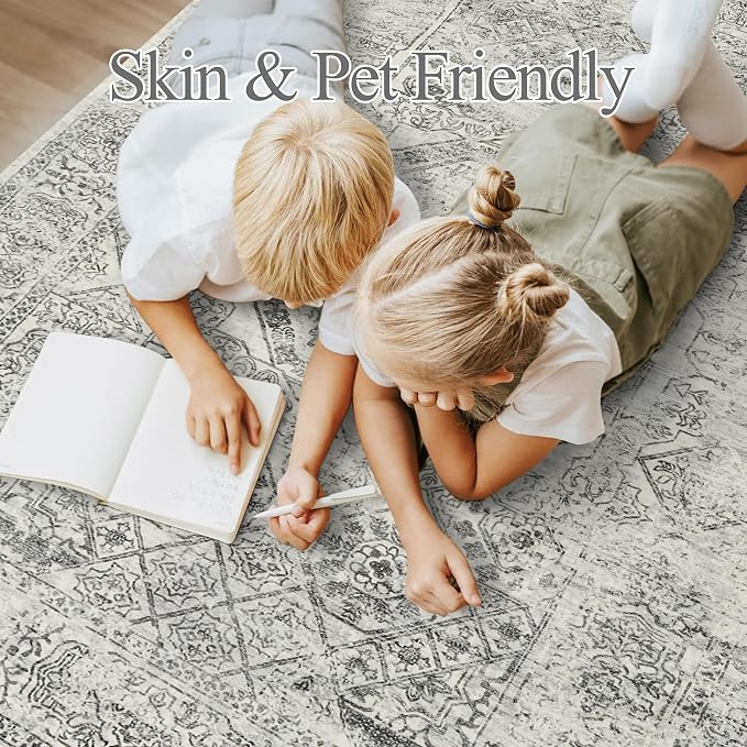 Soalmost Washable Area Rug 8x10
