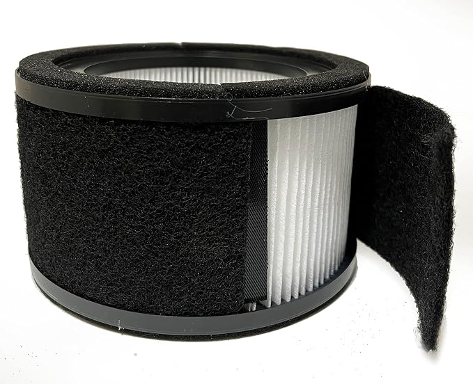 Nispira Replacement Filter L True HEPA + Activated Carbon Pre Filter Compatible