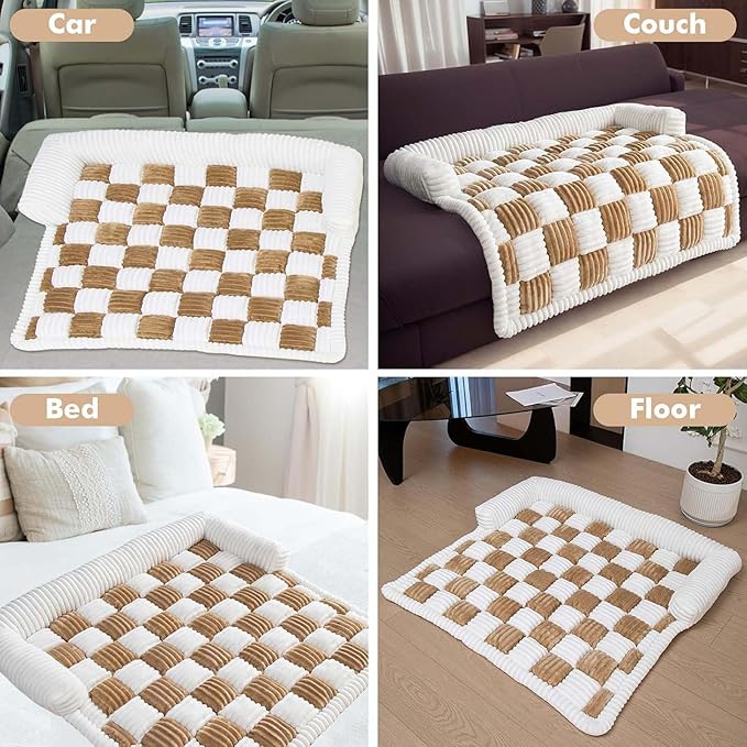 Dog Couch Cover Protector, Pet Couch Covers for Sofa, Washable Pet Bed Couch Cover, Pet Friendly Sofa Cover for Large Dogs, Furniture Protector Pet Sofa Mat for Dogs and Cats, with Anti-Slip Bottom