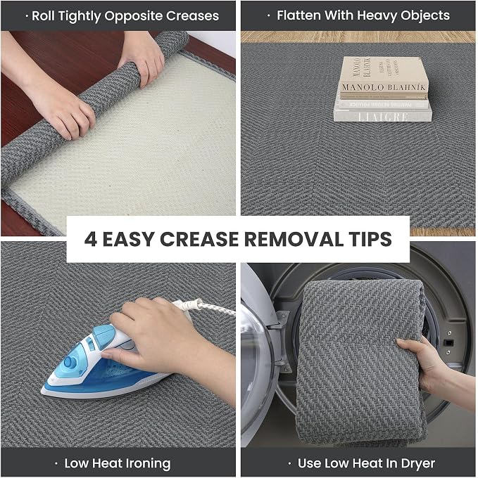 IOHOUZE Washable Runner Rug 2x5 Non Slip Runners