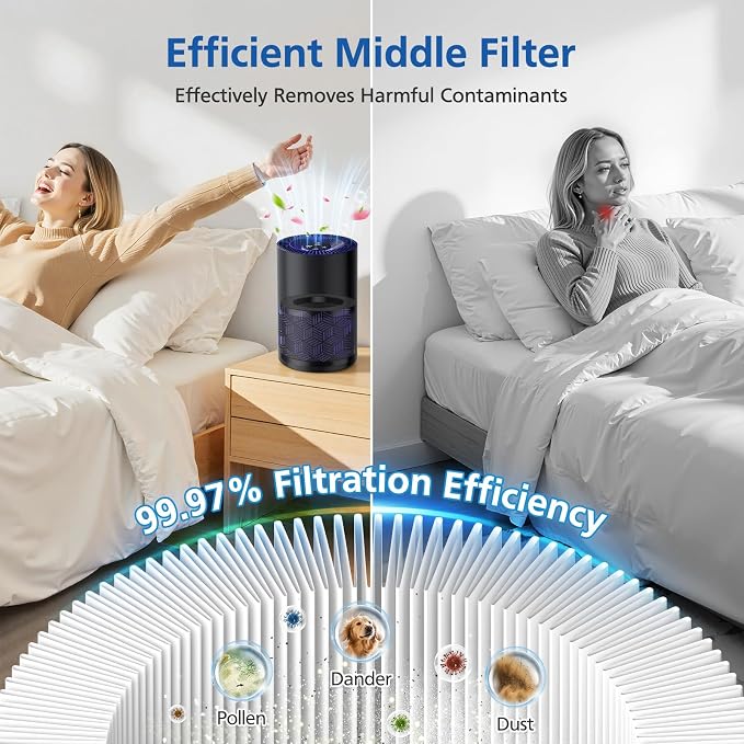 3 Pack TZ-K1 Replacement Filter Compatible