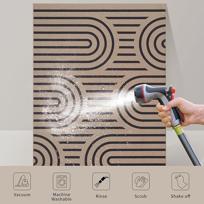 Tangsoo Modern Easy Jute Rug 2x4 Rug
