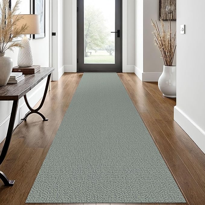 EARTHALL Washable Runner Rug 2x12 Ft Non Slip Runners