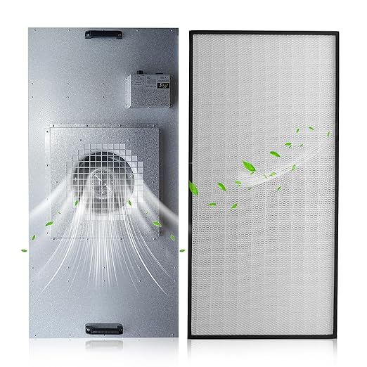 JJFFTAO，HEPA H14-Filter Laminar Flow Hood Updated FanFilter Unit（Include HEPA