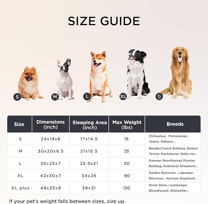 Bedsure ComfyFleece Orthopedic Dog Bed with Waterproof Dog Blanket for Extra Large Dogs, Grey