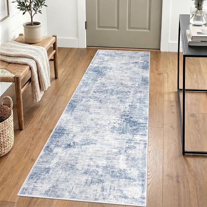 IOHOUZE Abstract Runner Rug 2x6 Ft Washable Runners