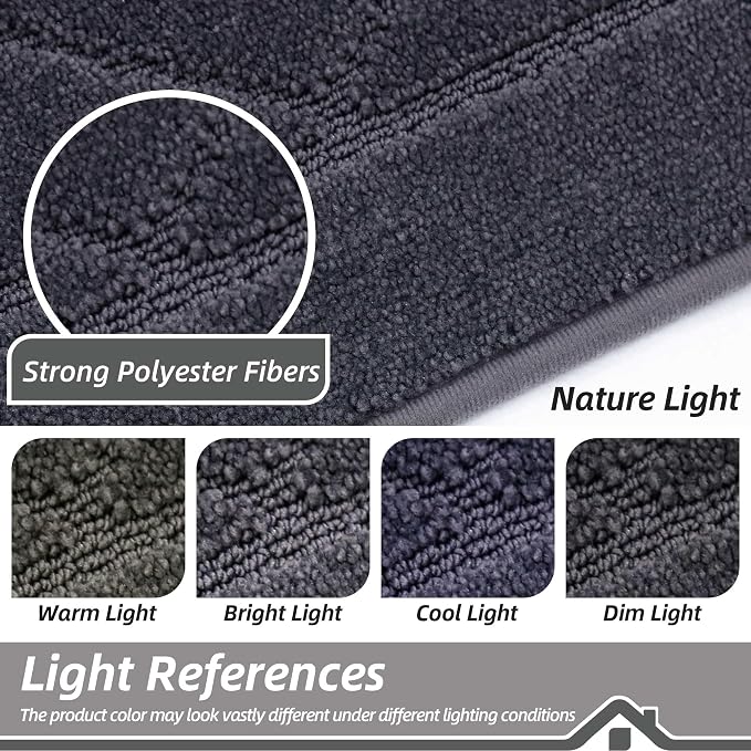 BEQHAUSE Dirt Trapper Door Mat 20" x 32", Doormat Non-Slip Entryway Rugs