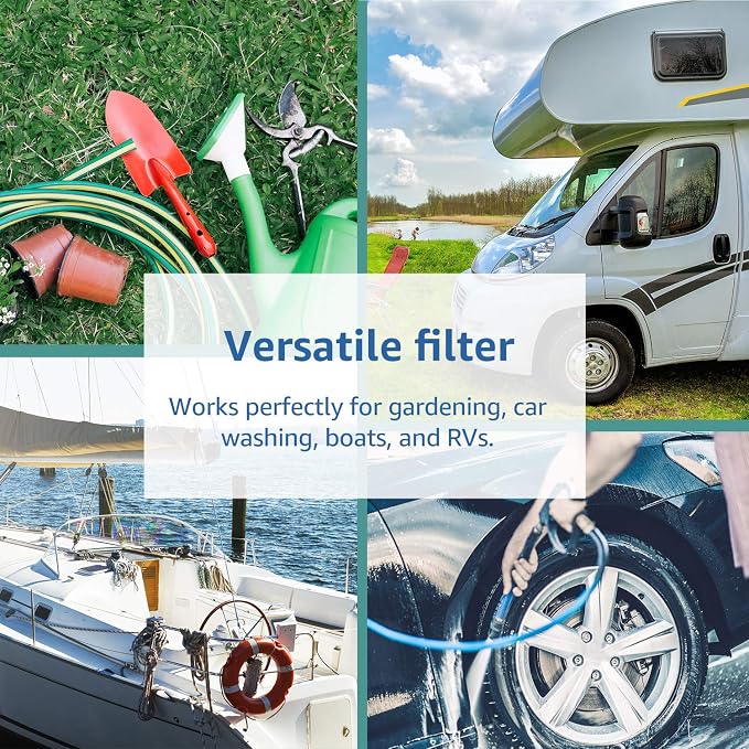 Filterlogic RV & Marine Inline Water Filter