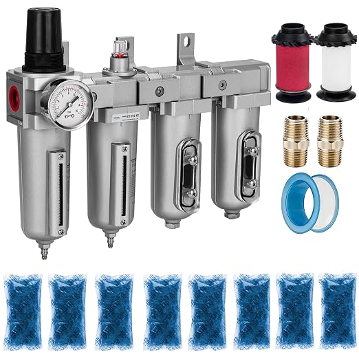 NANPU 1/2" NPT Industrial Grade 4 Stage Air Drying System