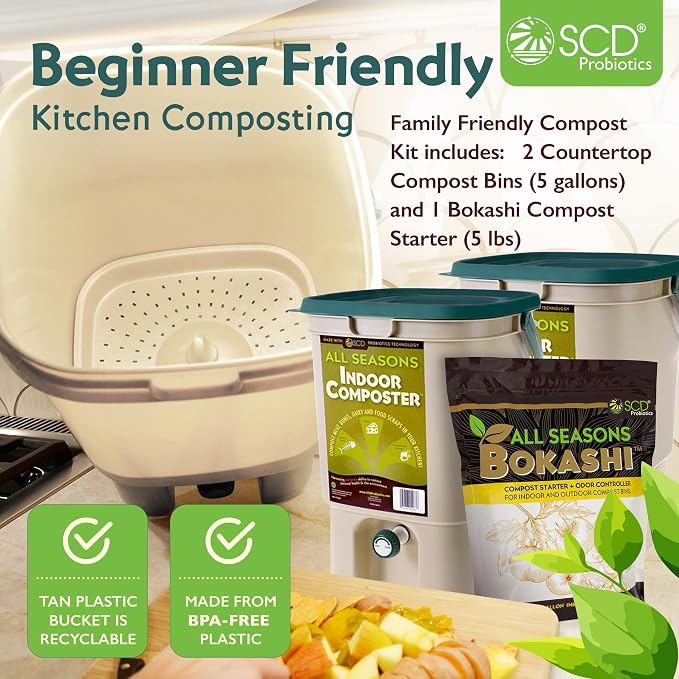 All Seasons Indoor Composter Starter Kit