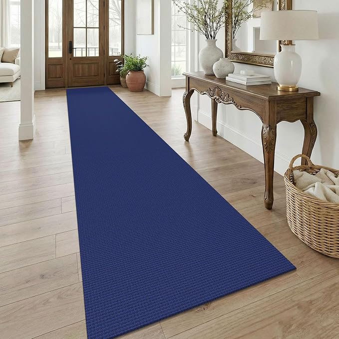 KOZYFLY 3x18 Runners Rugs for Hallway, Extra Long Washable Runner Rug, Non Slip