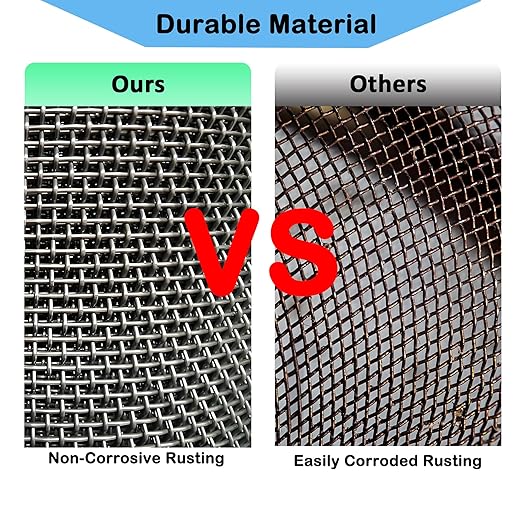 304 Stainless Steel Mesh Screen#40Mesh -Size:15.7"x47.2",