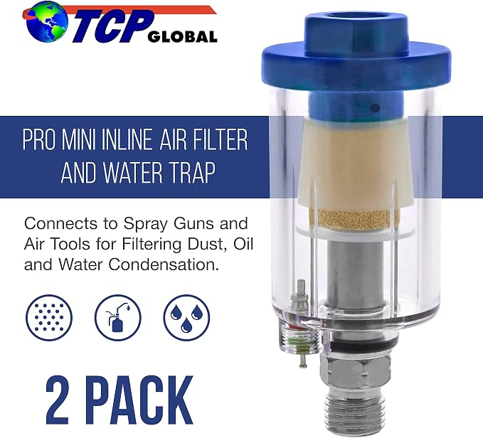 TCP Global Mini In-Line Air Filter