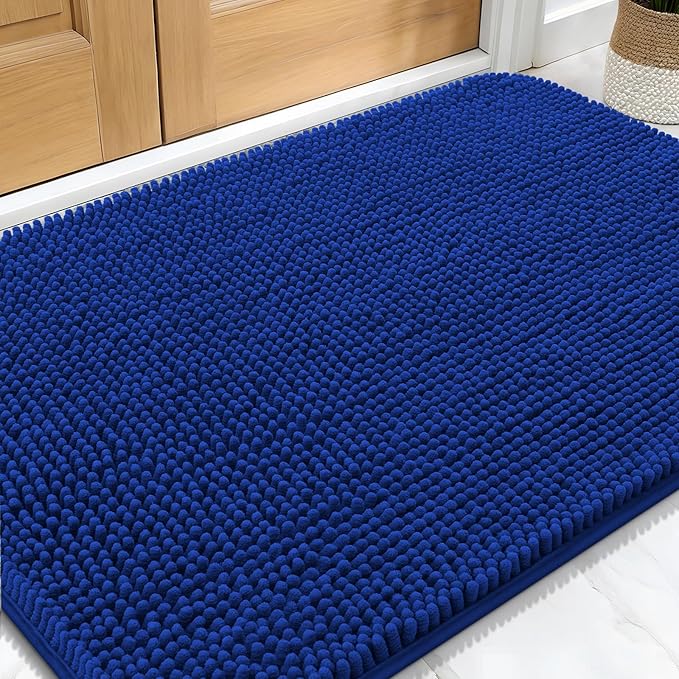 OLANLY Dog Door Mat for Muddy Paws 30x20, Absorbs Moisture and Dirt, Absorbent