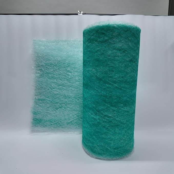 AUC Paint Spray Booth Exhaust Filter Roll, 20.5" x 300ft, 15 Gram Fiberglass