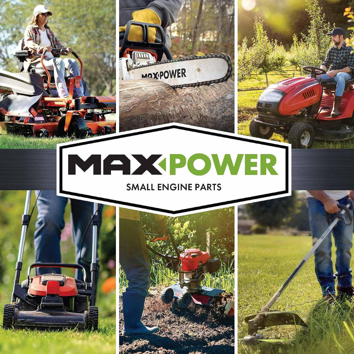 MaxPower 561532B USA MADE 2 Blade Mulching Set