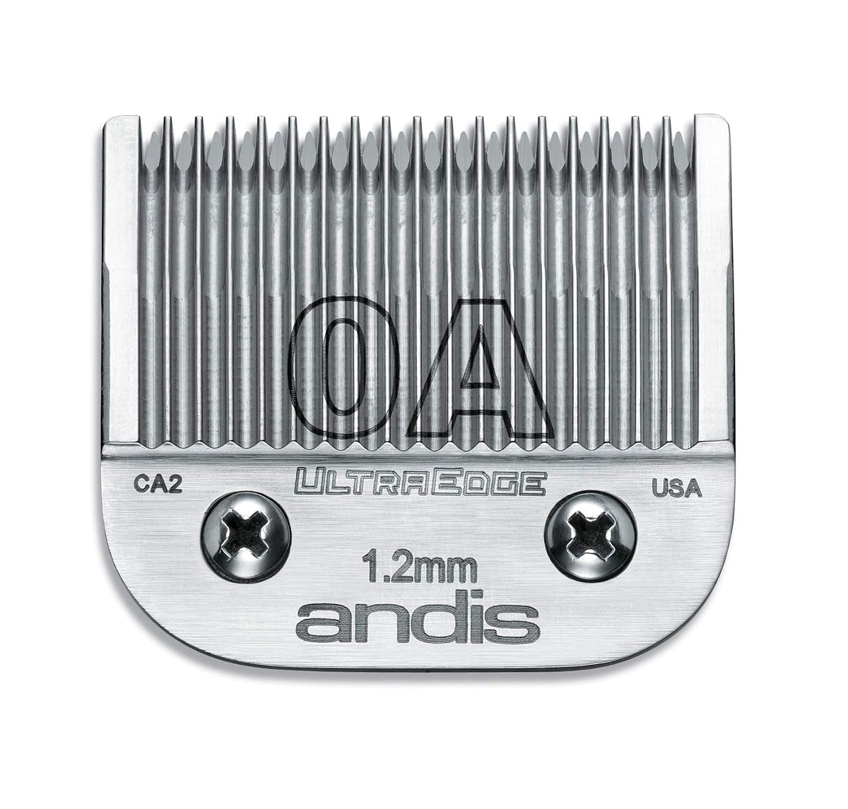Andis 64210 UltraEdge Carbon Steel Detachable Blade, Size 0A, 3/64in