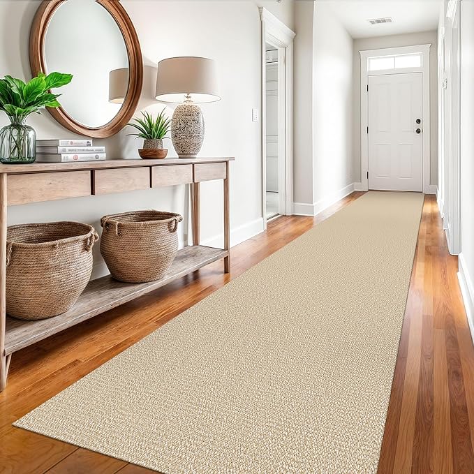 EARTHALL Extra Long Runner Rug 3x16 Ft Washable Runners