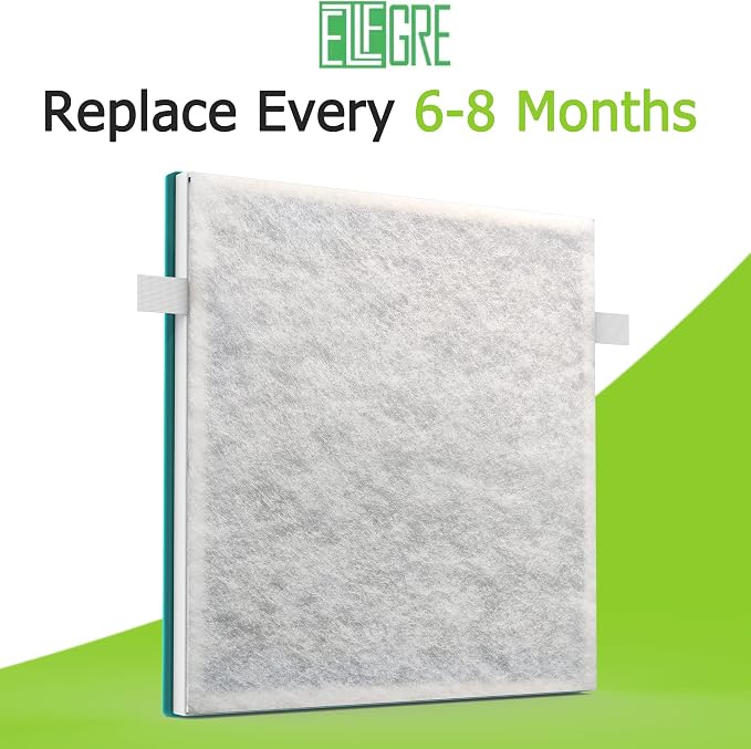 InvisiClean 2-Pack 3-in-1 H13 True HEPA Replacement Filter, Fit