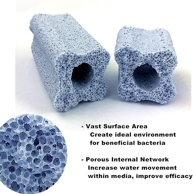 Ceramic Bio Filter Media Vast Surface Area